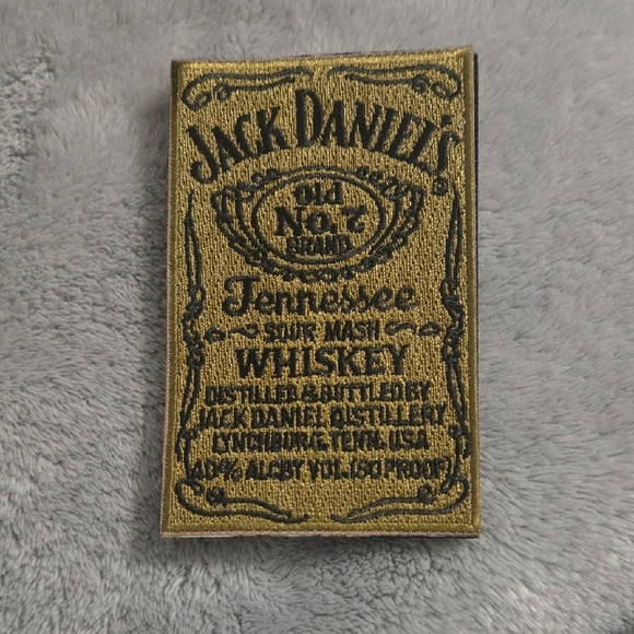 Jack Daniels Other - Jack Daniels Subdued Honor Our Military Olive Drab Morale Patch Velcrow Patch